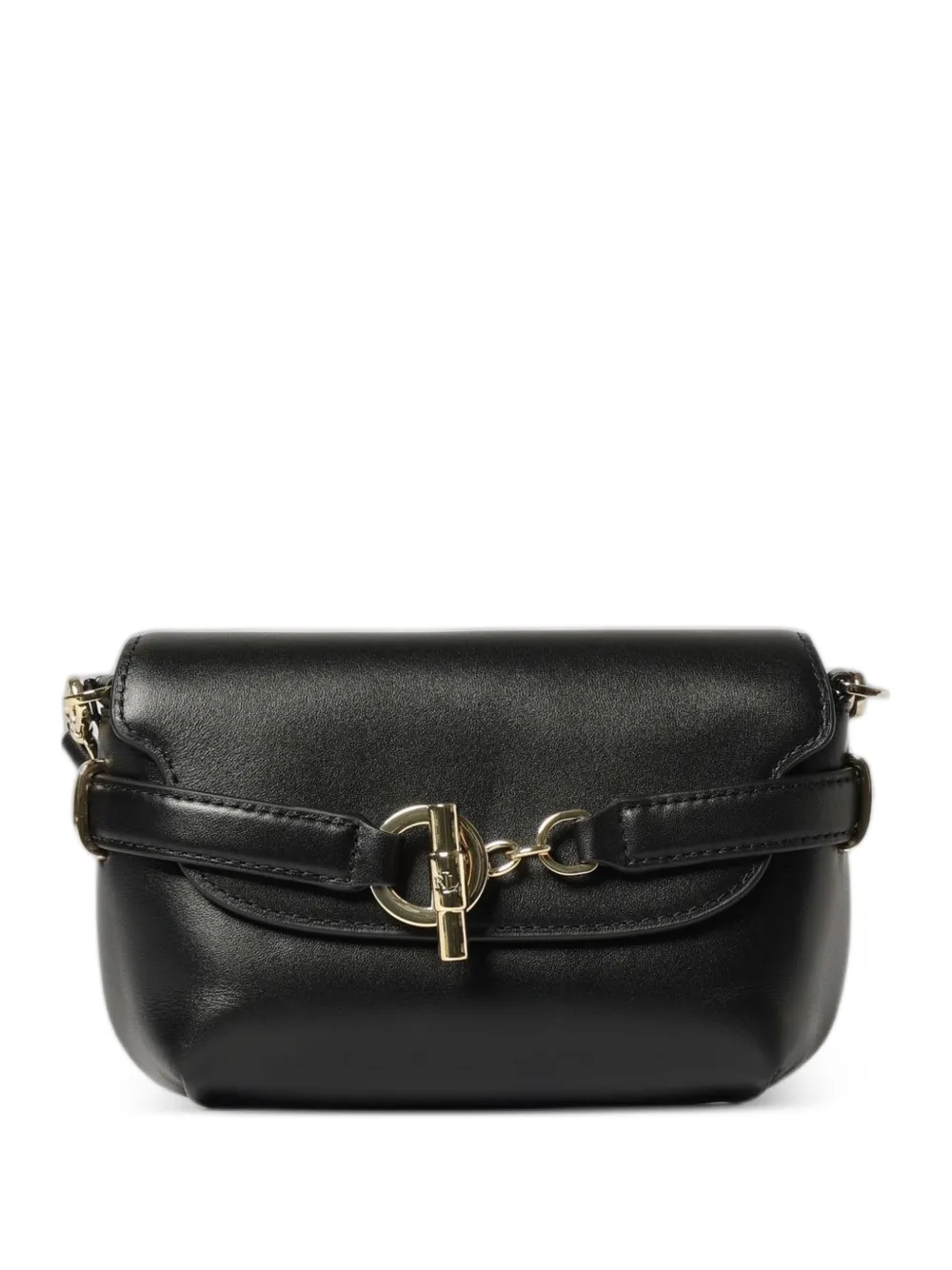 Lauren Ralph Lauren Blaike leather shoulder bag - Nero