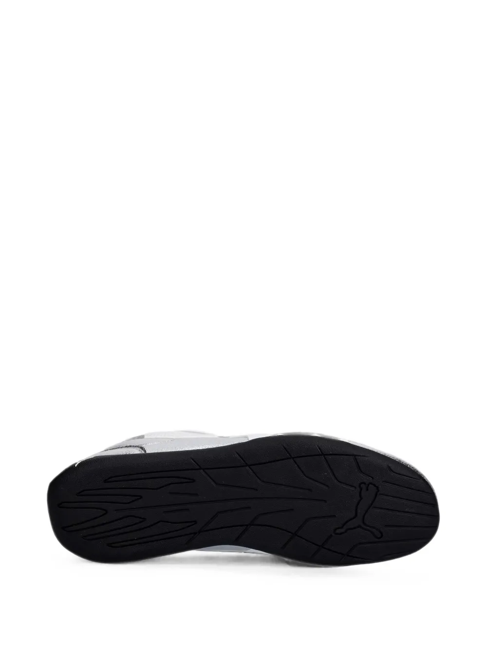 PUMA Replicatch Metallic Whisper cracked-effect low-top sneakers Zilver