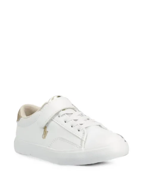 POLO RALPH LAUREN KIDS Sneakers mit Klettverschluss und Pony-Motiv