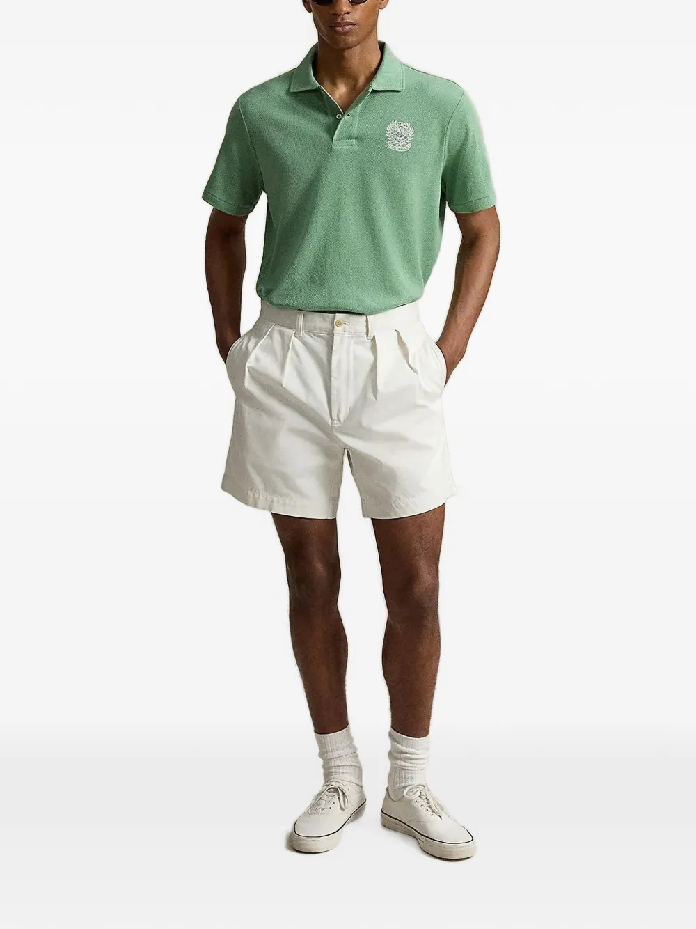 Polo Ralph Lauren Wimbledon embroidered polo shirt - Verde
