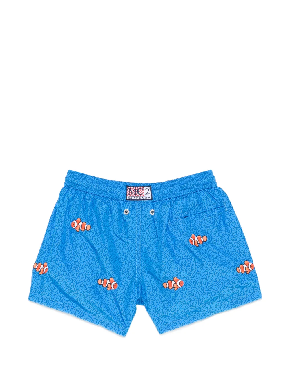 MC2 Saint Barth Kids Zwembroek met clownvis-print Blauw