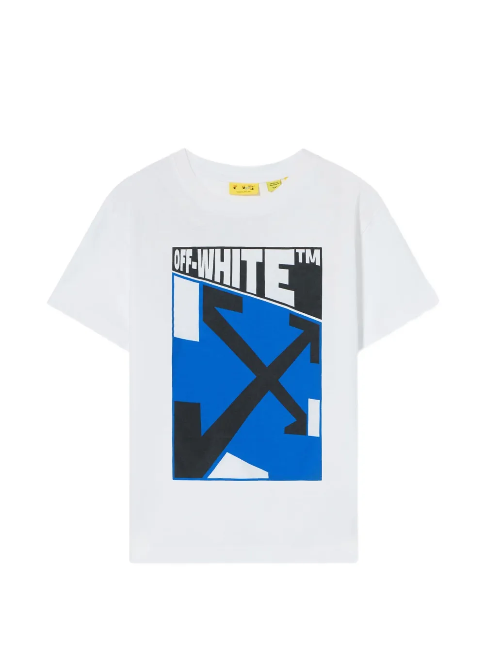 Off-White Kids Arrow Constructive cotton T-shirt - Bianco