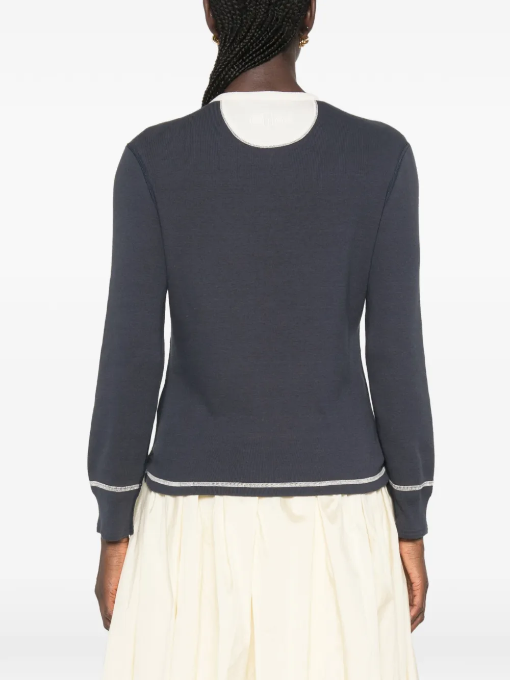 Chloé Blouse met knopen Blauw