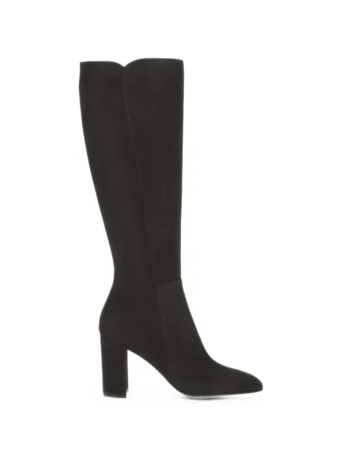 Gianvito Rossi suede knee-high boots