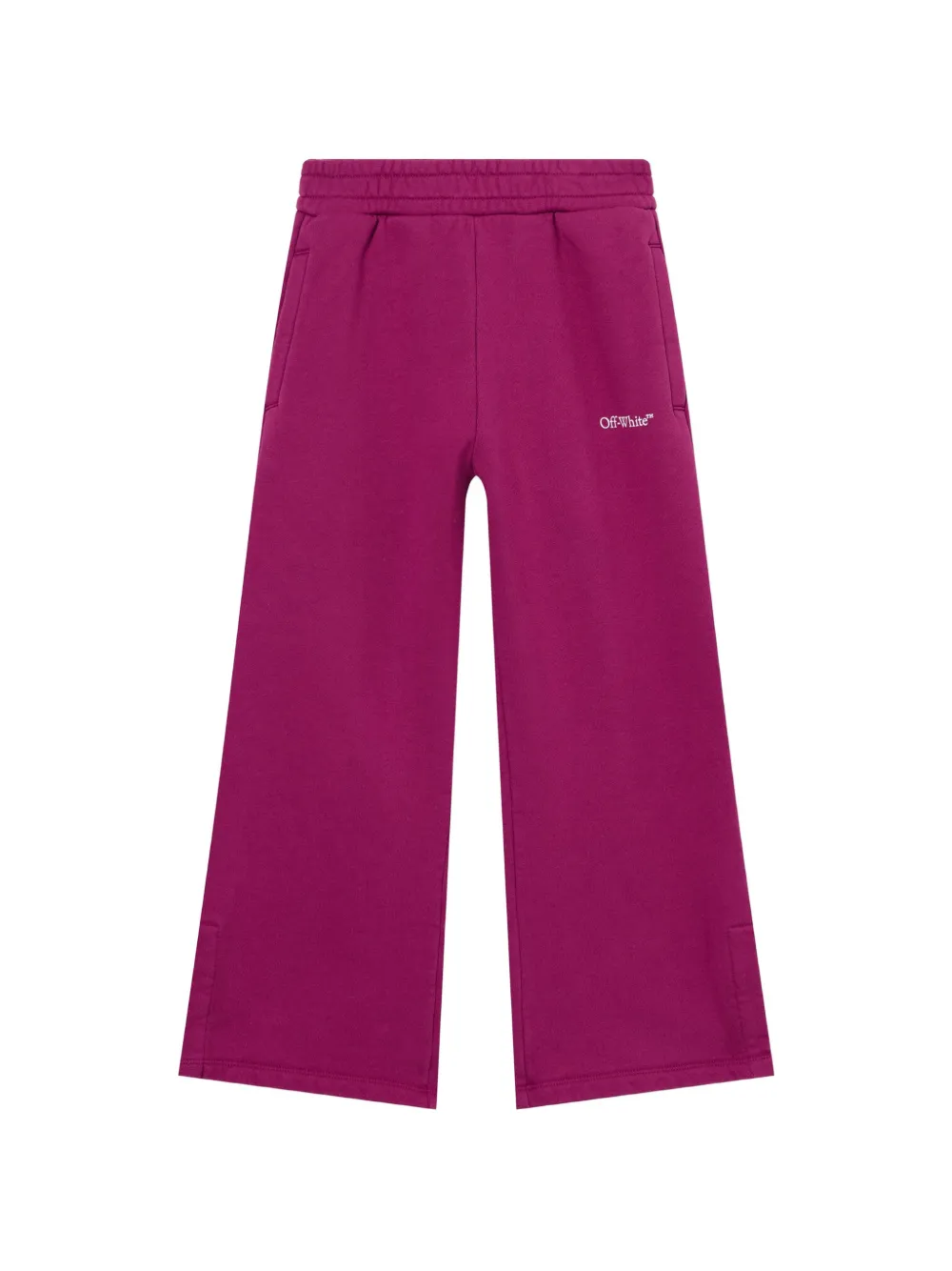 Off-White Kids Bookish wide-leg track pants Roze