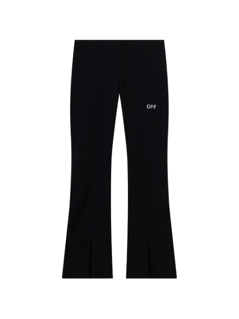 Off-White Kids Off Stamp flared track pants
