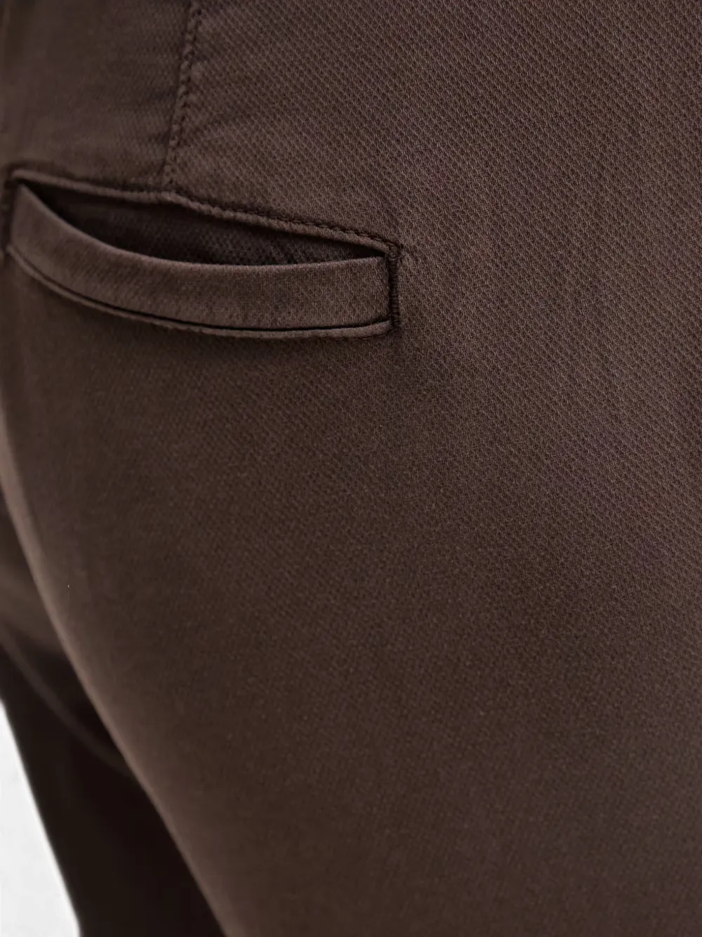 Benetton Cropped broek Bruin