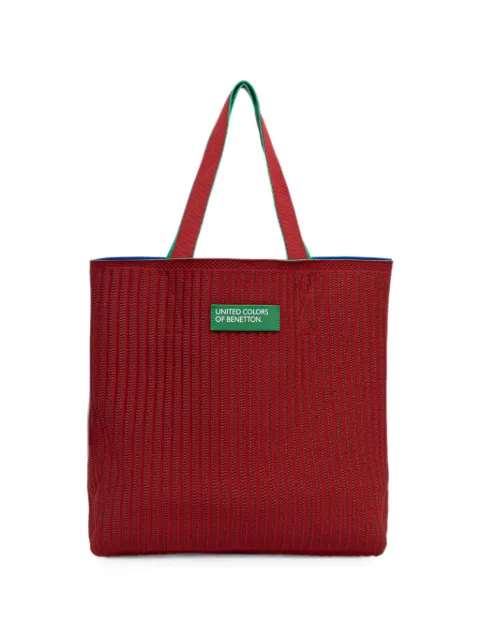 Benetton bolso shopper de canalé