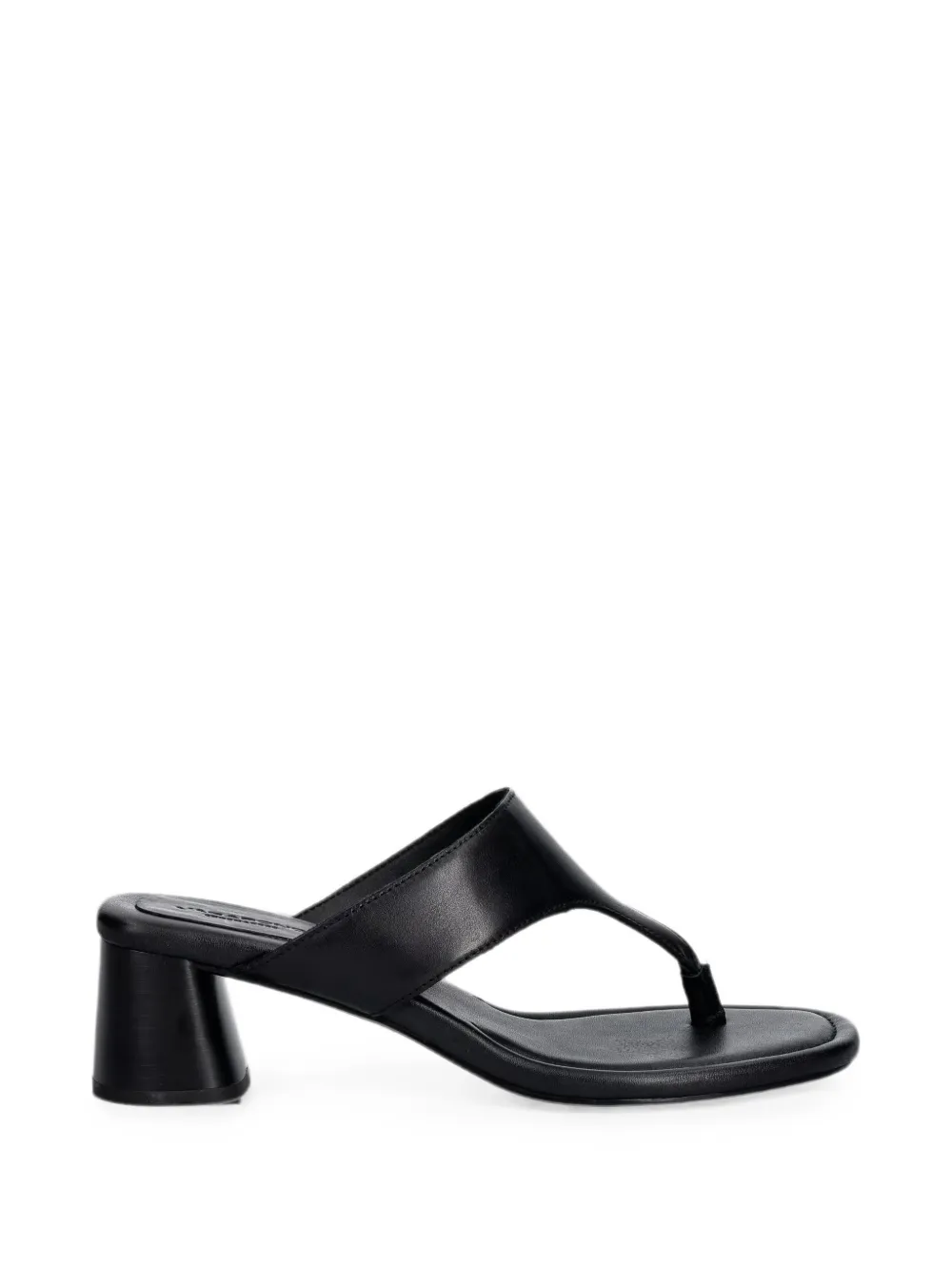 VAGABOND Evie leather thong sandals Zwart