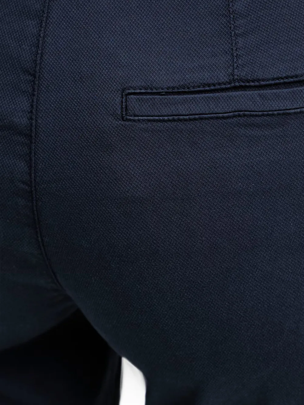 Benetton Cropped pantalon Blauw