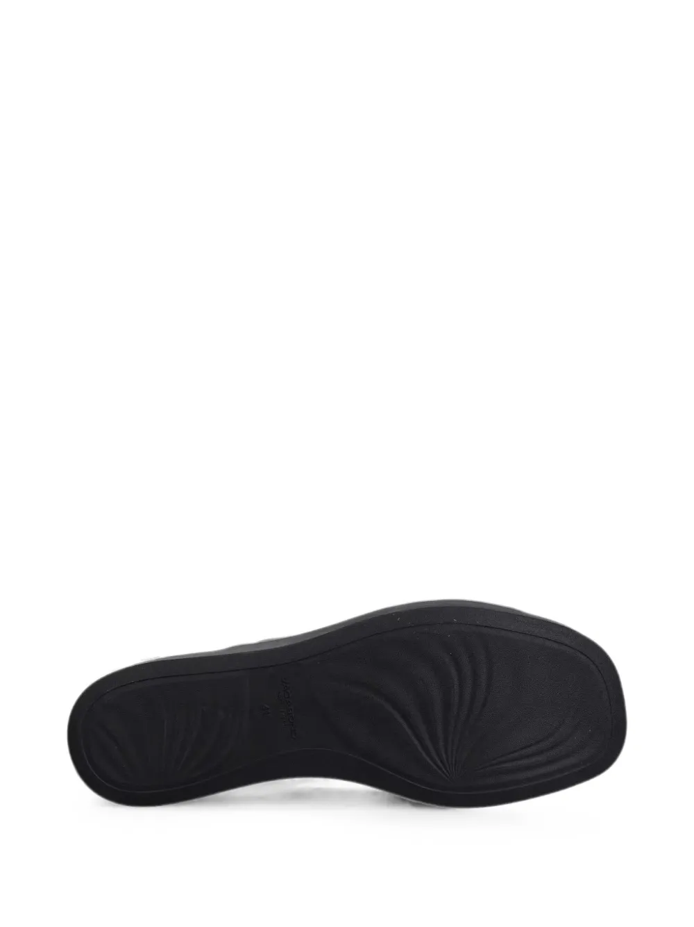 VAGABOND Danya leather flatform slides Zwart