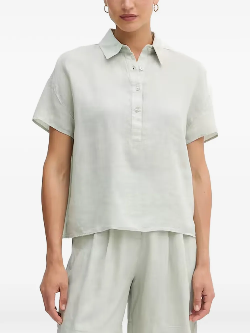 Benetton short-sleeve blouse