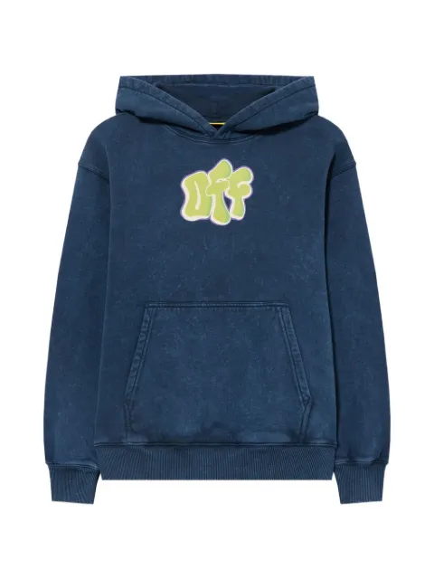 Off-White Kids Hoodie mit Graffiti-Print
