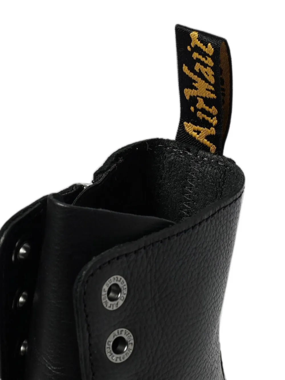 Dr. Martens Kids Enkellaarzen met plateauzool Zwart