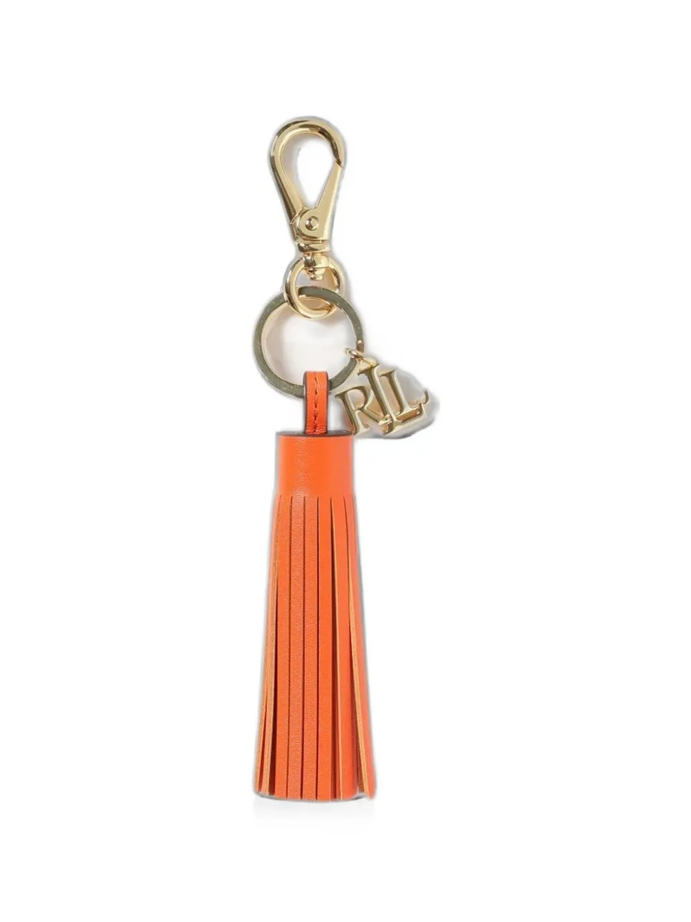 Lauren Ralph Lauren tassel logo-charm keyring - Arancione