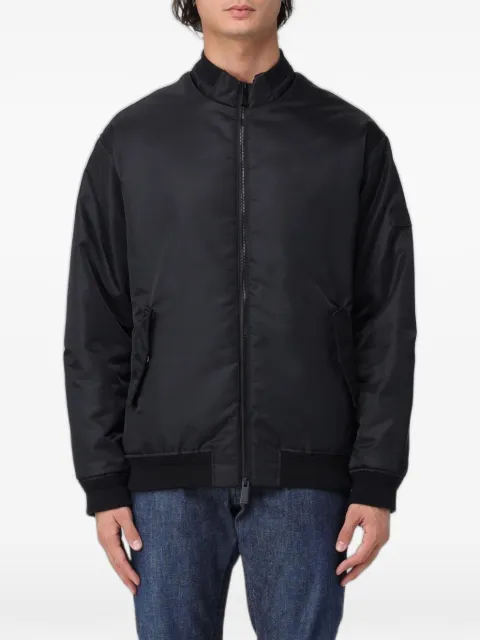 Premiata logo-patch zip-up bomber jacket