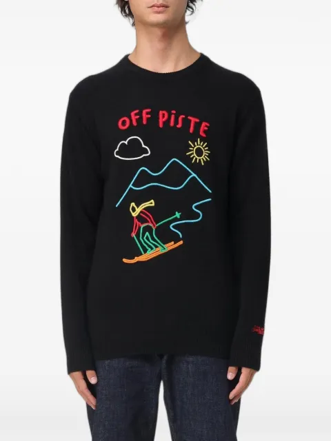 MC2 Saint Barth Off Piste embroidered sweater