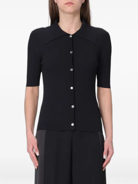 Tela ribbed-knit short-sleeve shirt