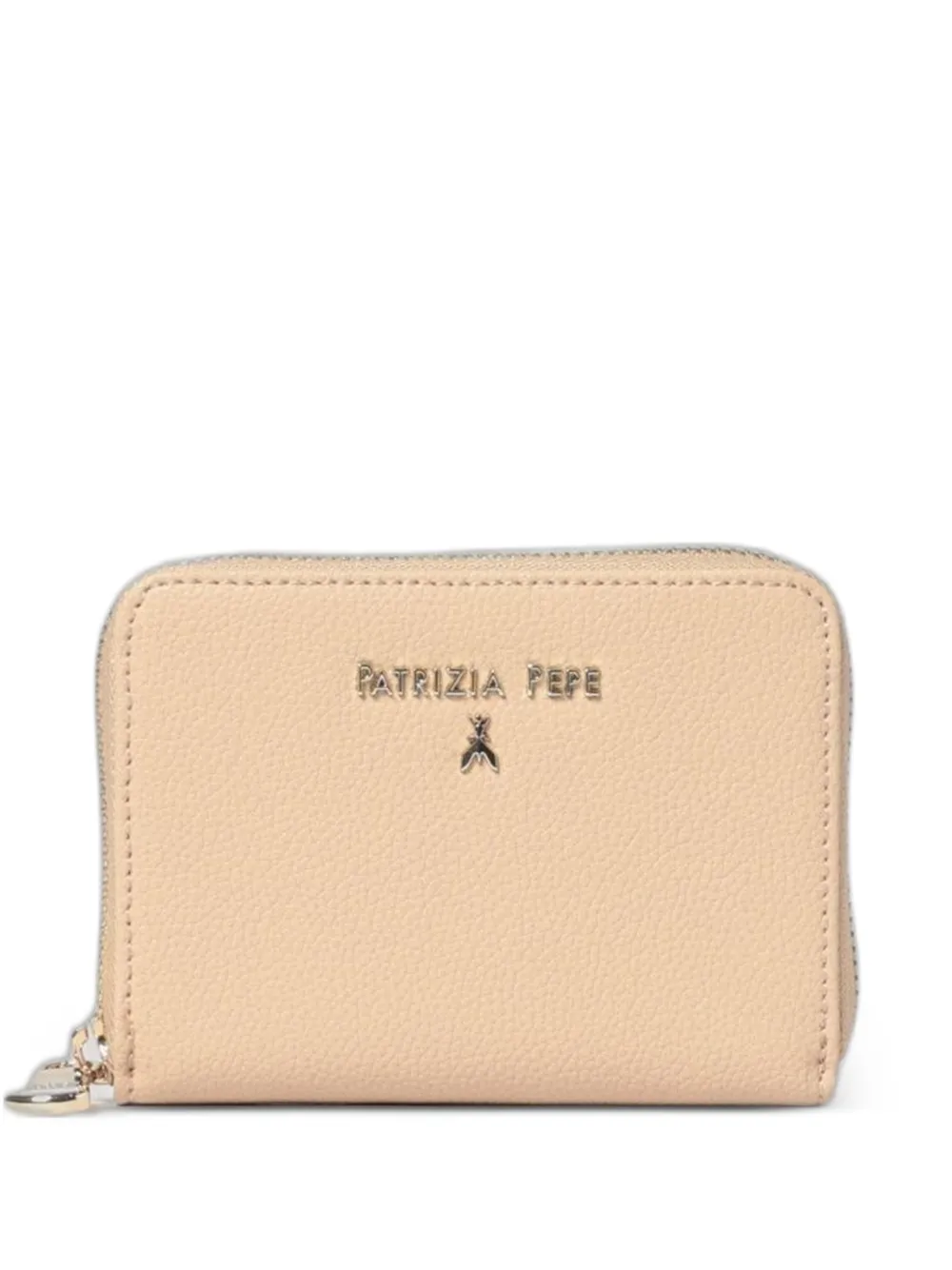 Patrizia Pepe grained leather wallet - Toni neutri