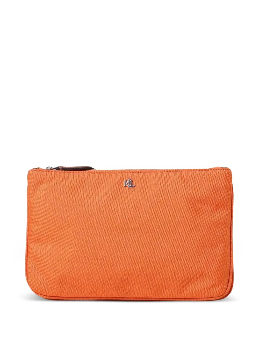 Lauren Ralph Lauren Landyn logo-plaque shoulder bag - Arancione