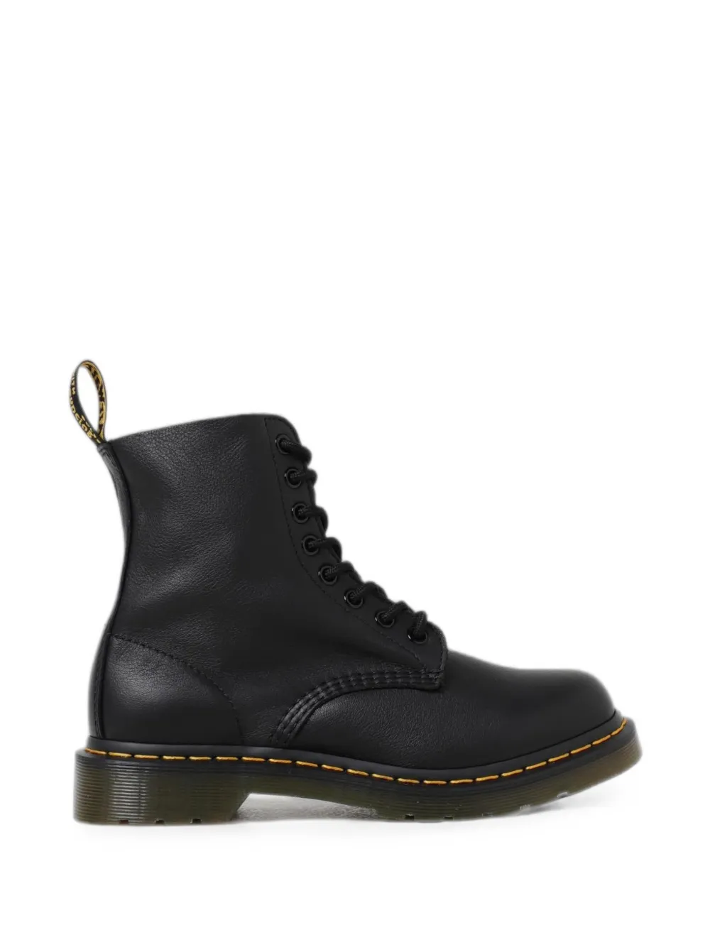 Dr. Martens Kids 1460 Pascal leather combat boots Zwart
