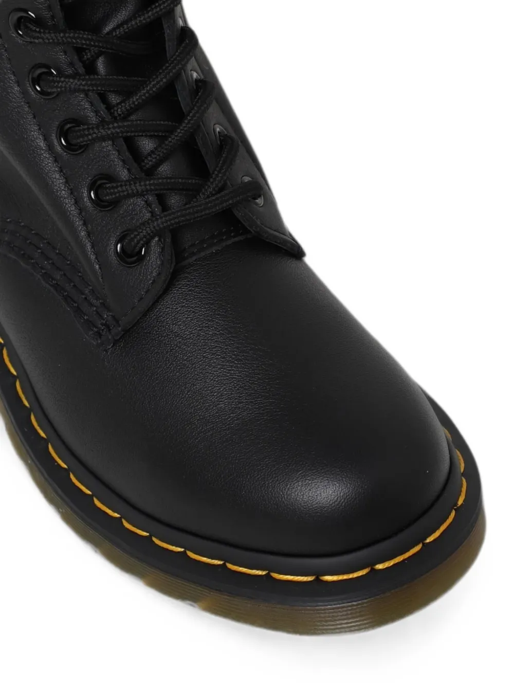 Dr. Martens Kids 1460 Pascal leather combat boots Zwart