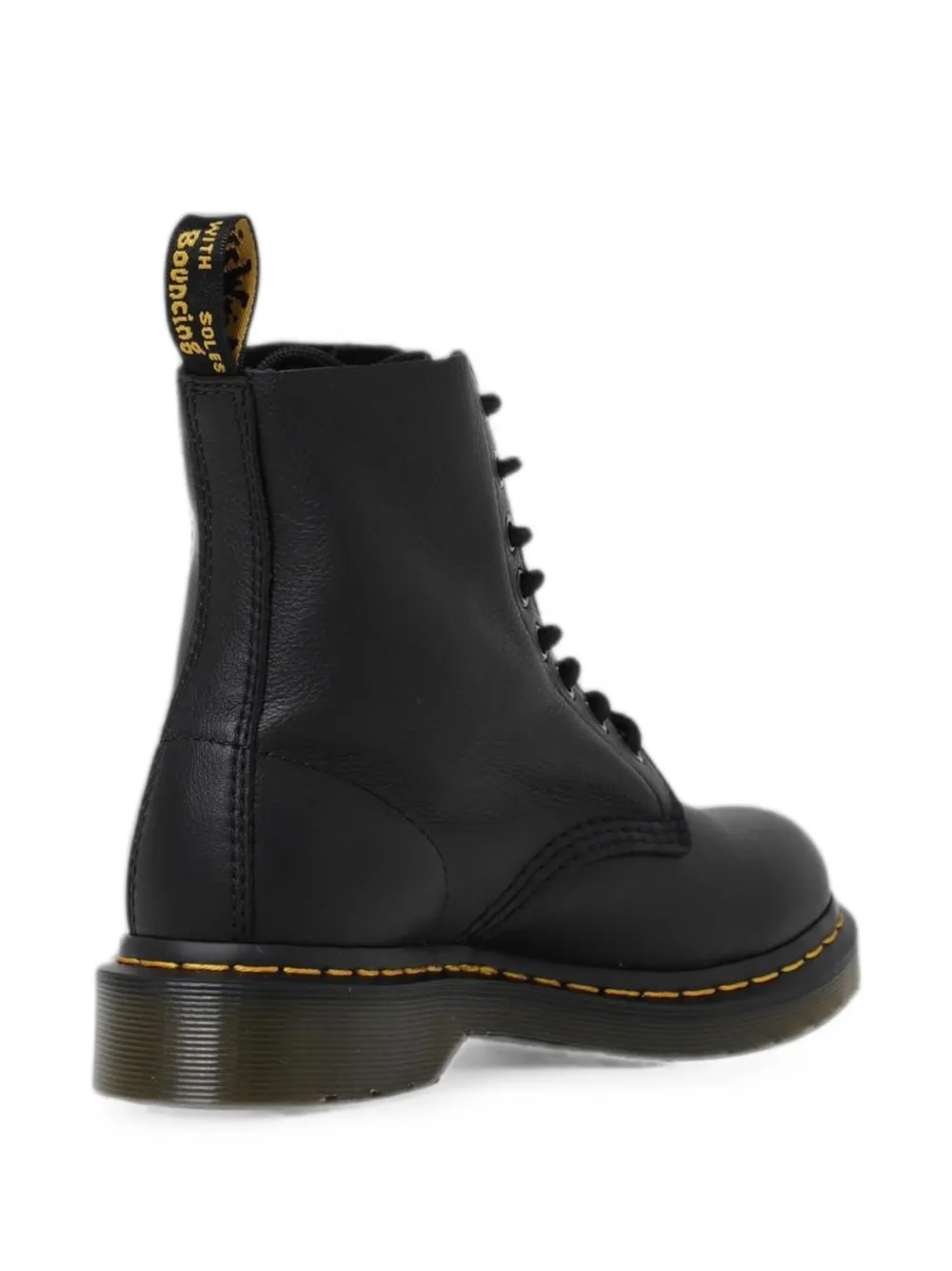 Dr. Martens Kids 1460 Pascal leather combat boots Zwart