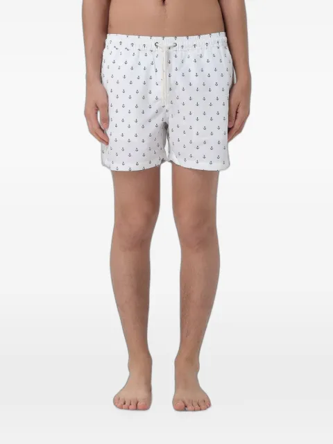 BROOKSFIELD anchor-print swim shorts