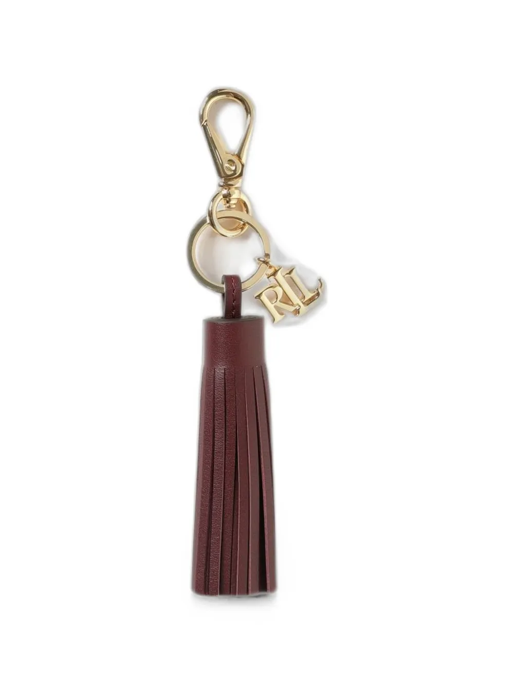 Lauren Ralph Lauren logo-charm tassel keyring - Rot