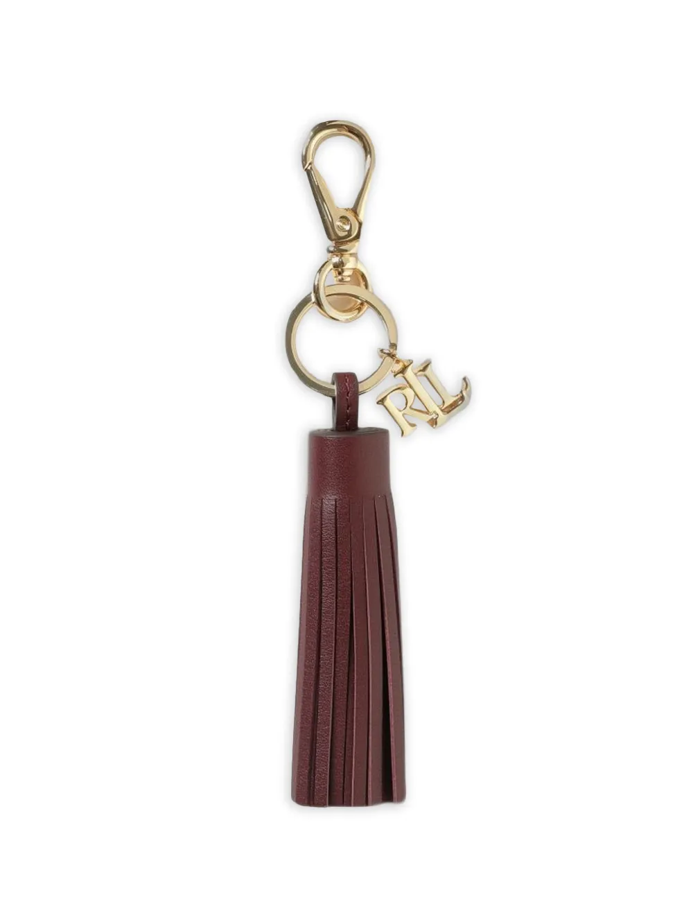 Lauren Ralph Lauren logo-charm tassel keyring