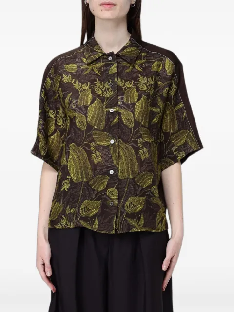 Tela floral-print short-sleeve shirt