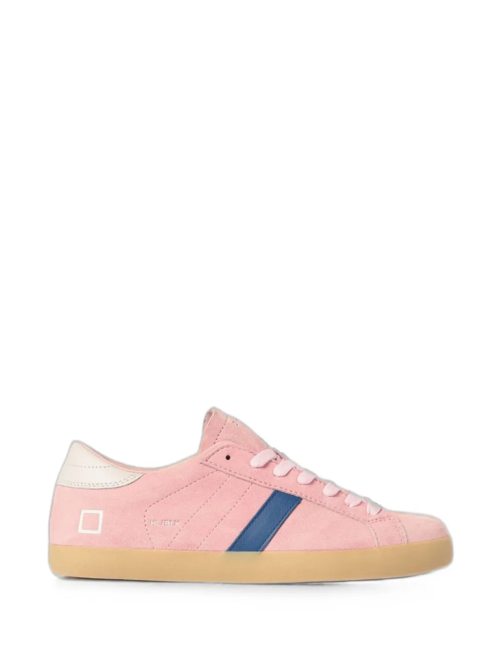 D.A.T.E. suede panelled sneakers - Rosa