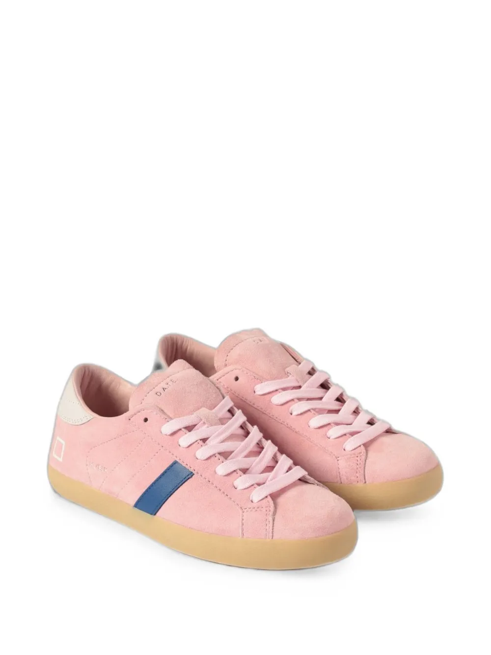 D.A.T.E. suede panelled sneakers Roze
