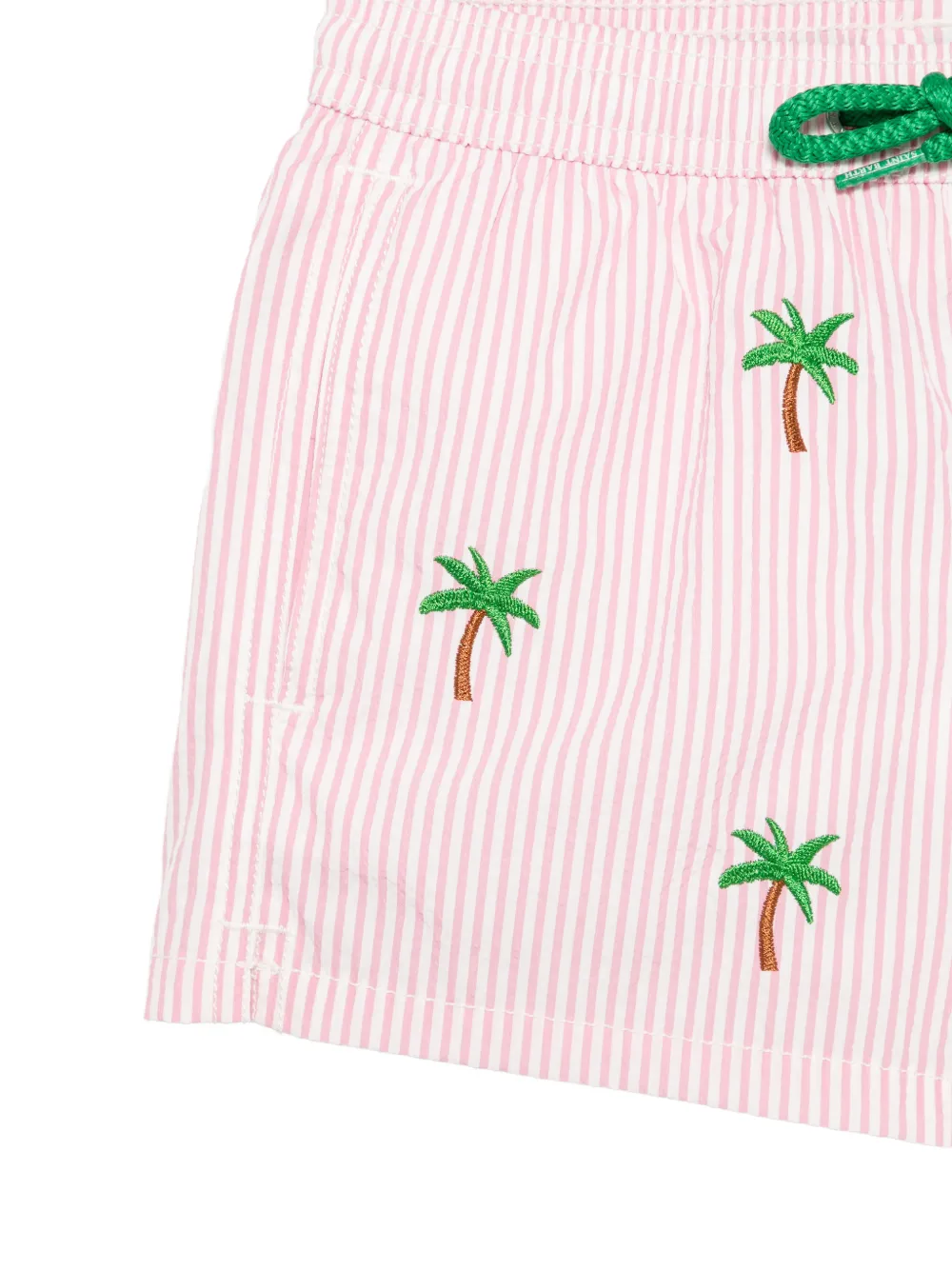 MC2 Saint Barth Kids Shorts met elastische tailleband Roze