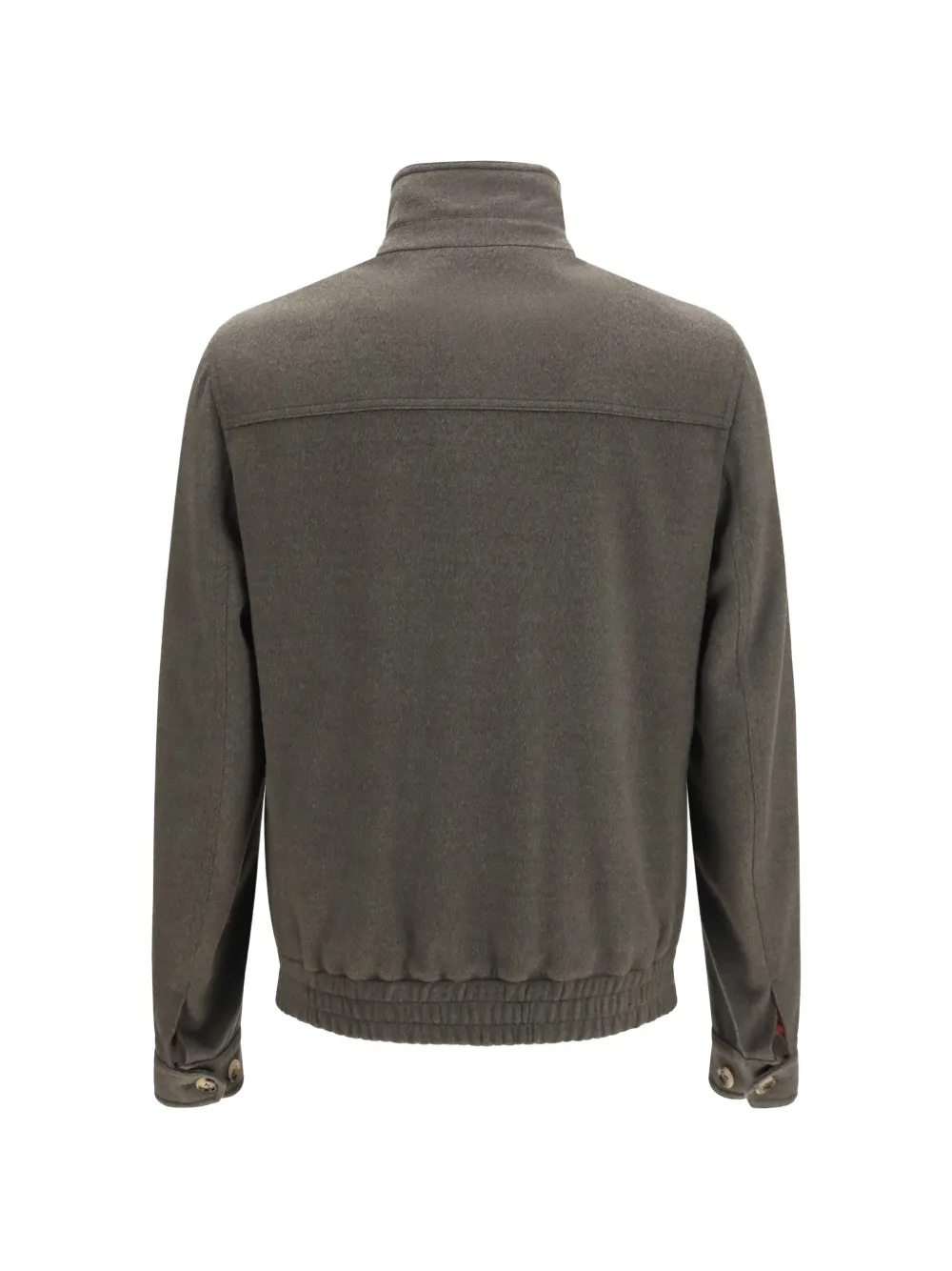Brunello Cucinelli Jack met hoge hals Bruin