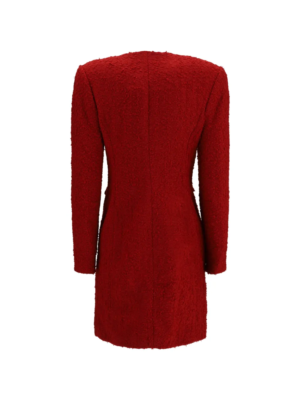 Magda Butrym Bouclé mini-jurk Rood