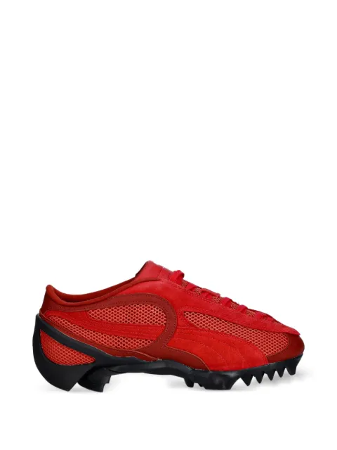 PUMA mesh-panelled suede sneakers