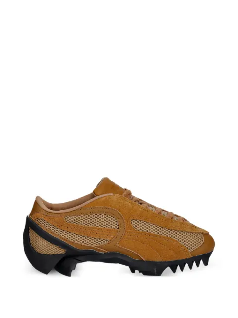 PUMA mesh-panelled suede sneakers