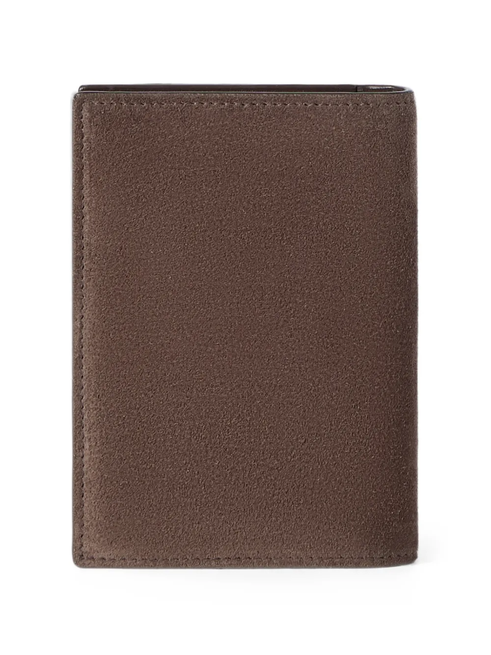 Brunello Cucinelli Suède paspoorthoes Bruin