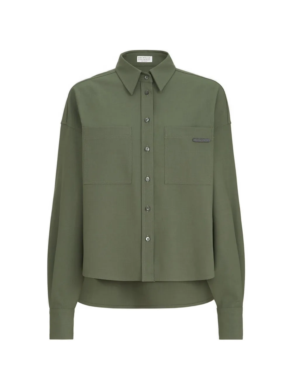 Brunello Cucinelli Camicia Tropical - Verde