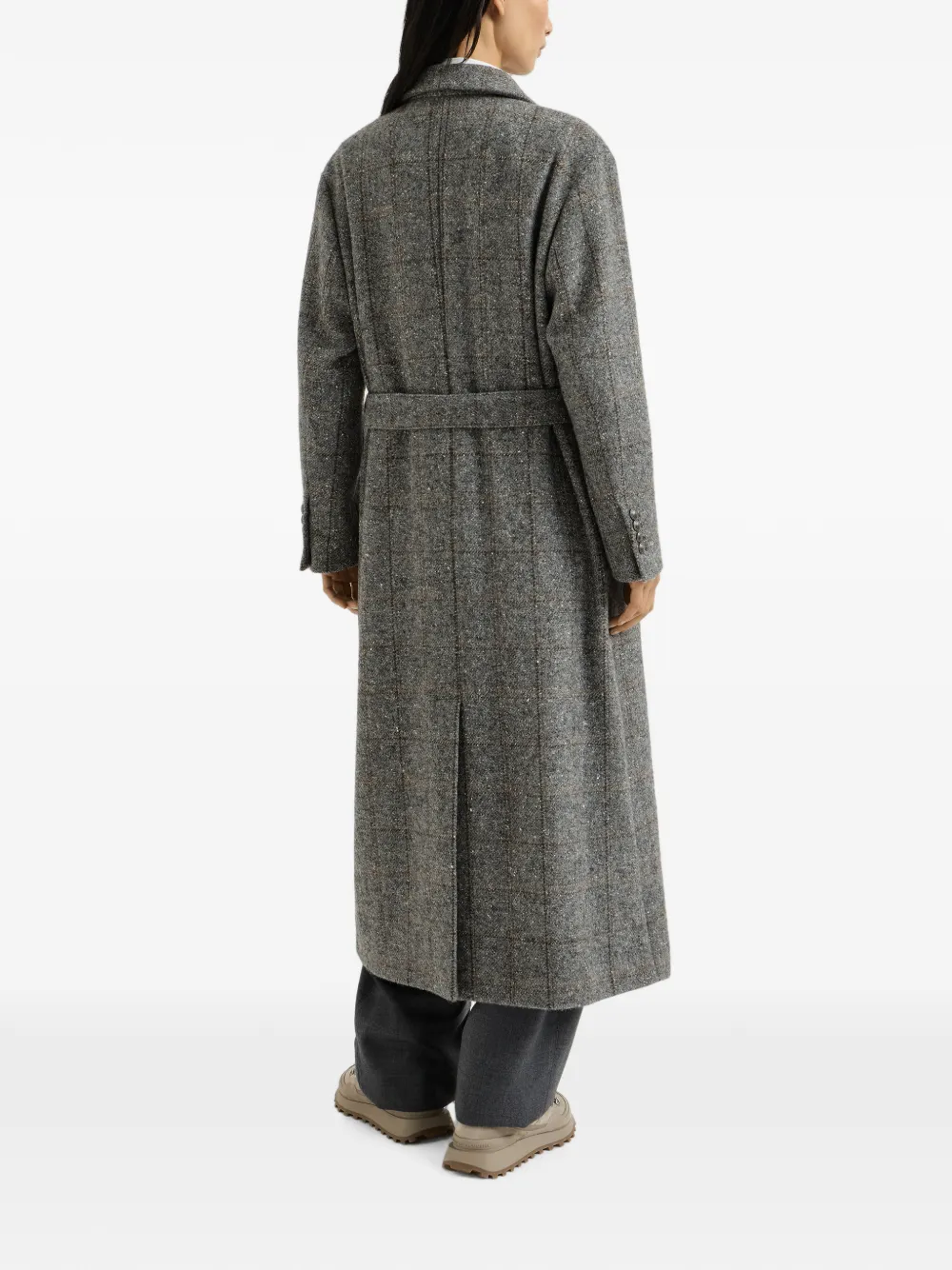 Brunello Cucinelli Jas met dubbele rij knopen Grijs