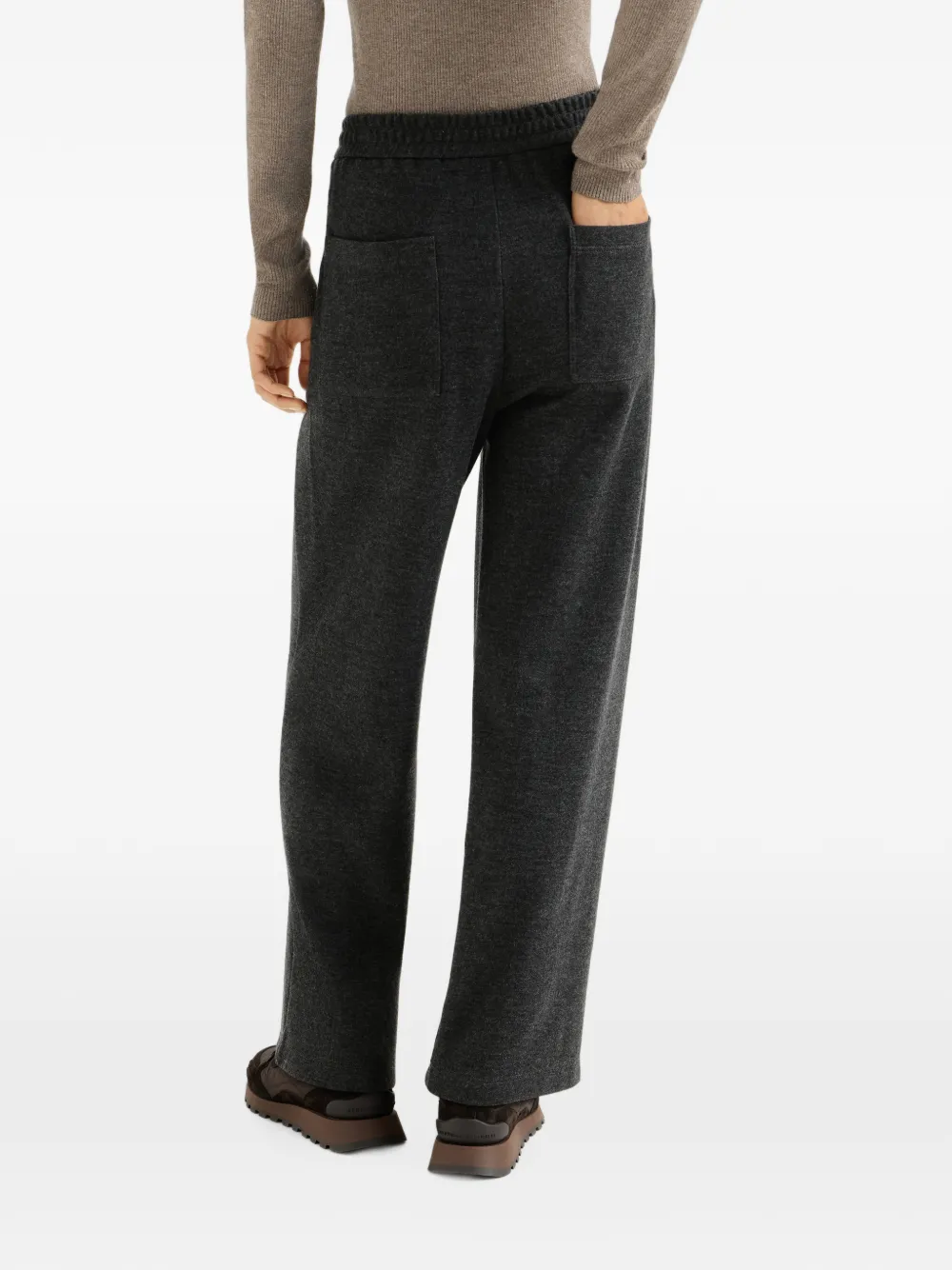Brunello Cucinelli Kasjmier trainingsbroek Grijs