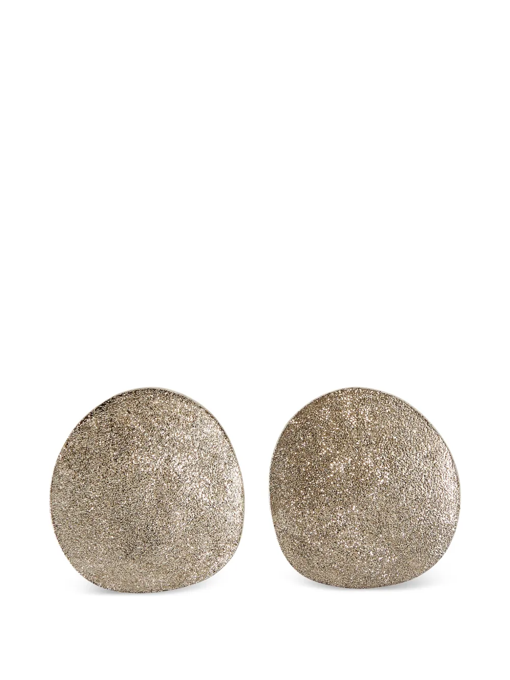Brunello Cucinelli Ohrringe aus Sterlingsilber mit schimmernden Plättchen