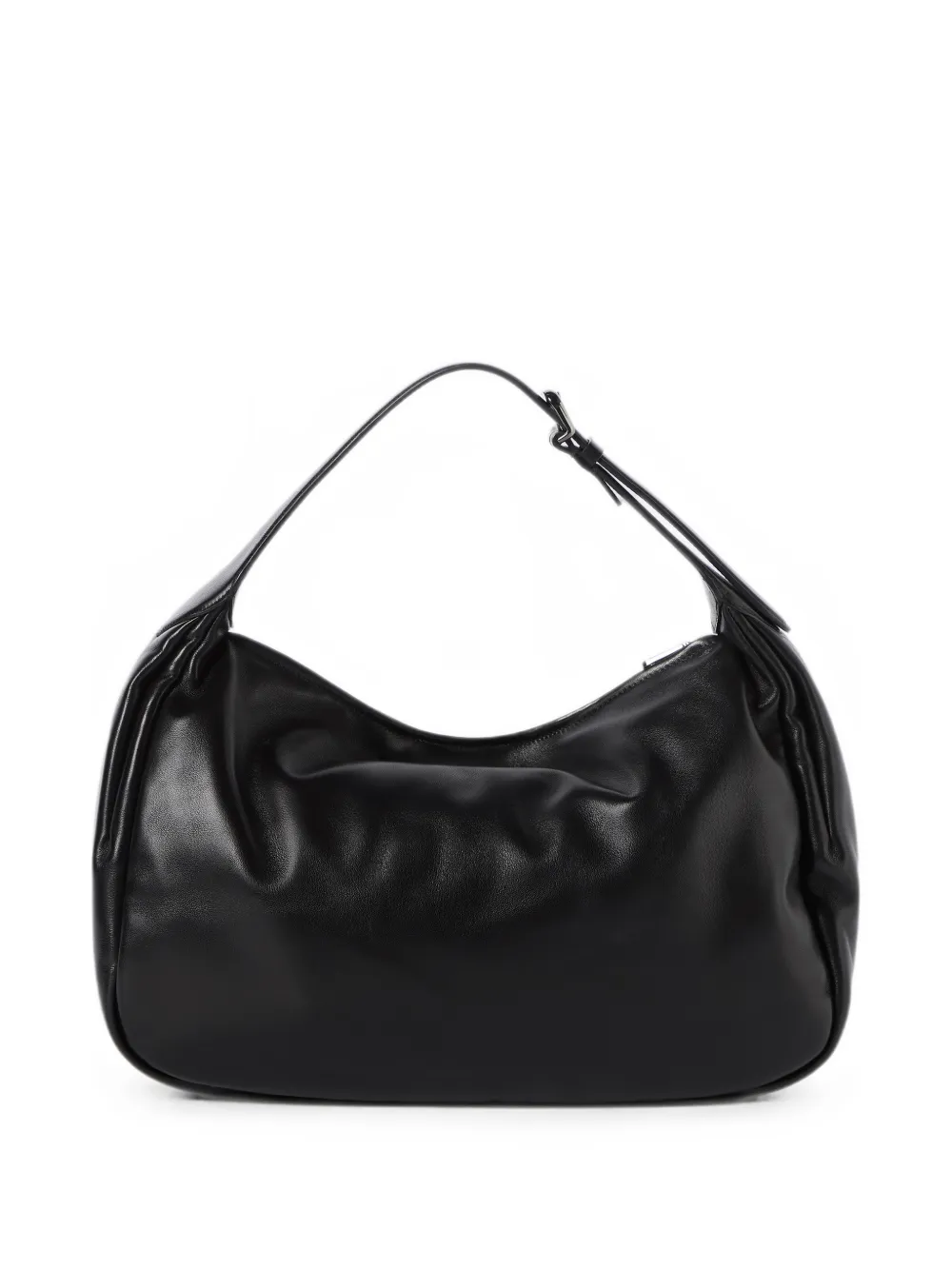 Brunello Cucinelli Boule nappa leren tas Zwart