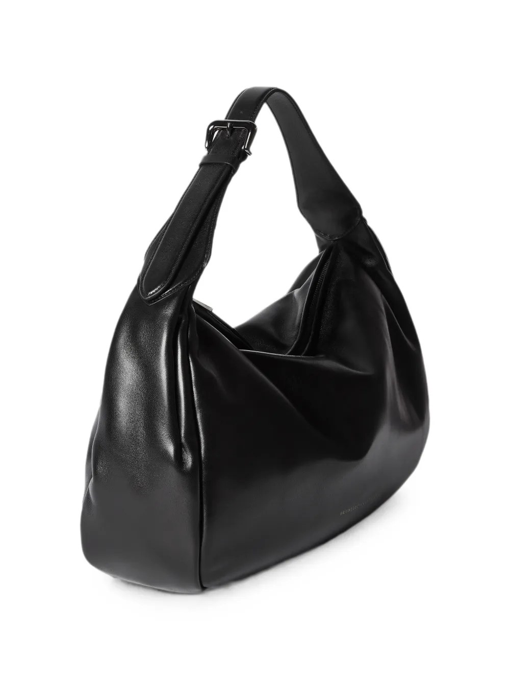 Brunello Cucinelli Boule nappa leren tas Zwart