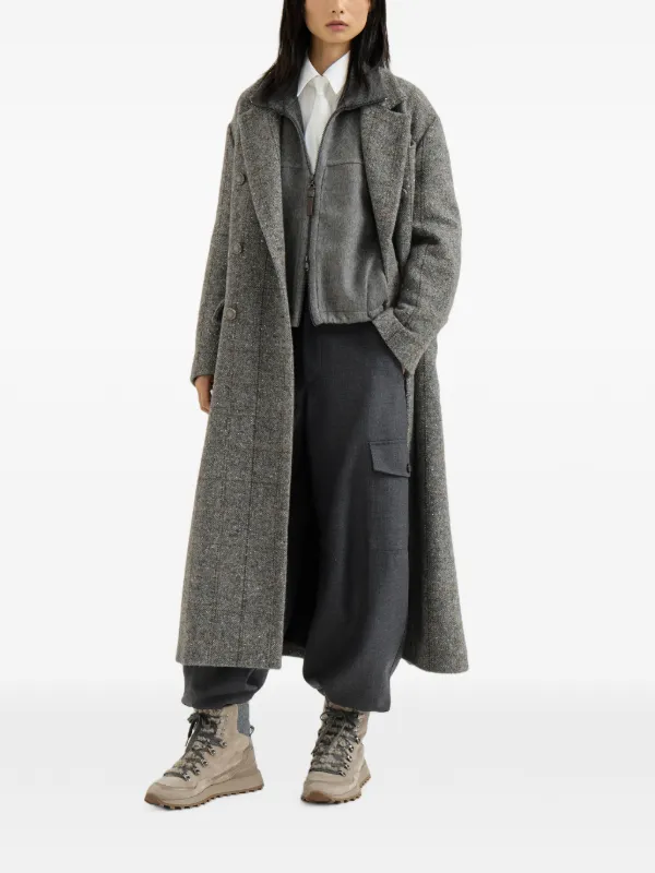 Brunello Cucinelli hand-crafted Bomber Jacket In Virgin Wool