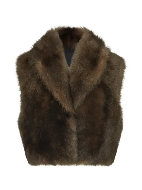 Brunello Cucinelli soft shearling vest