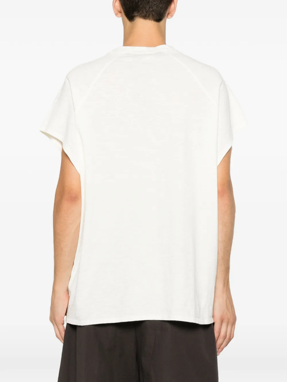Palm Angels Mouwloos T-shirt Beige