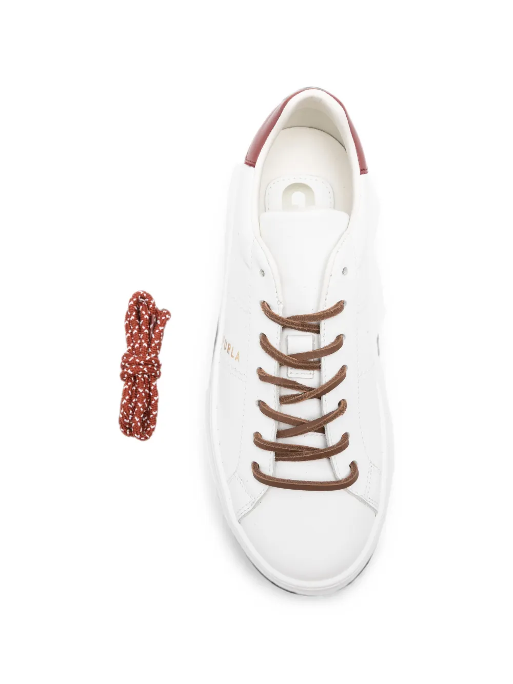 Furla Hype logo-print sneakers Wit