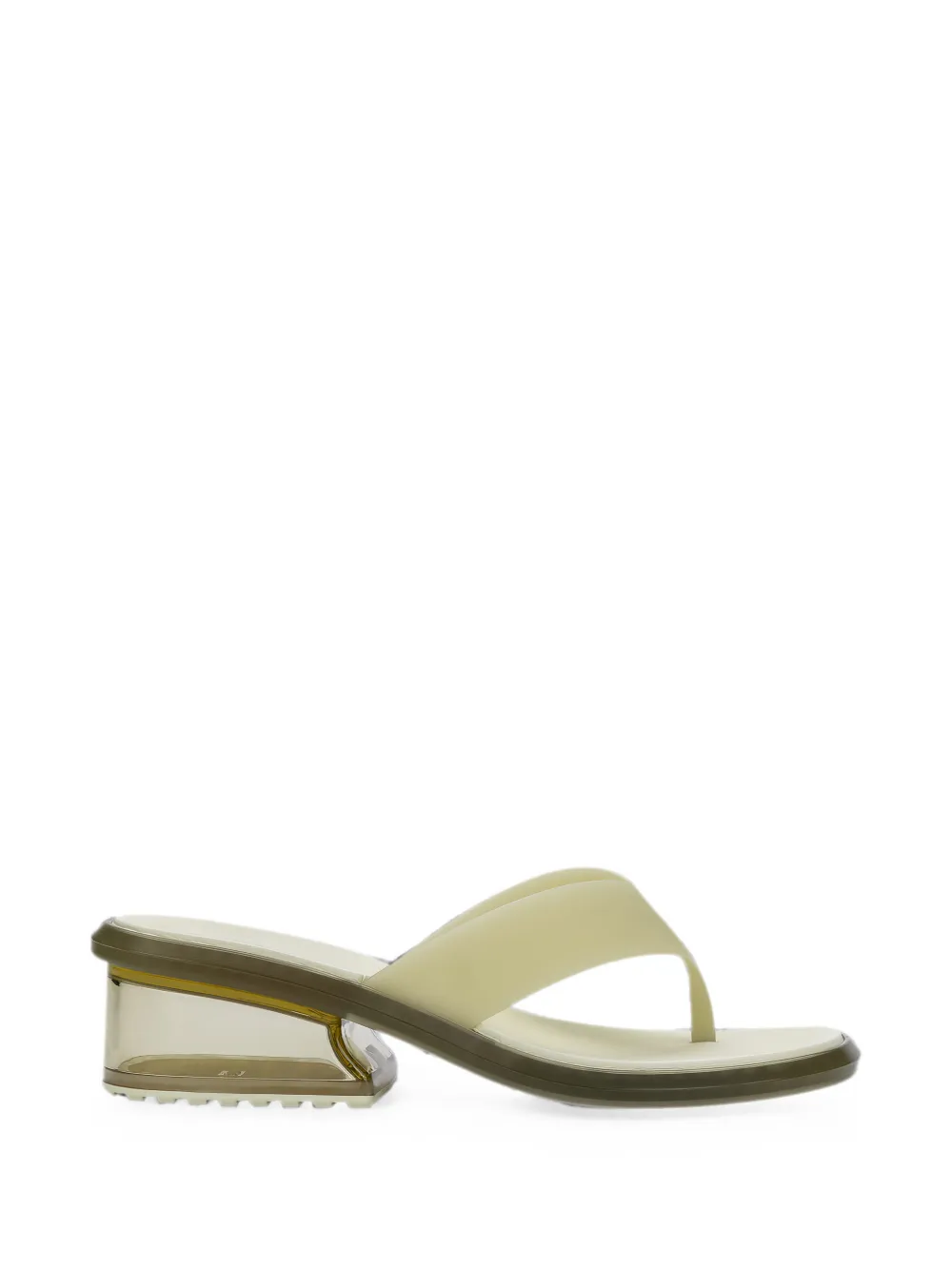 Melissa Margot block-heel sandals Beige